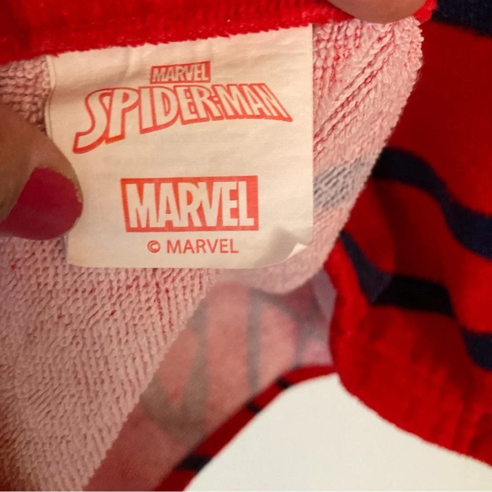 SPIDERMAN Hooded Bath Towel Beach Towel Kids Boys Girls UNISEX Size 3+